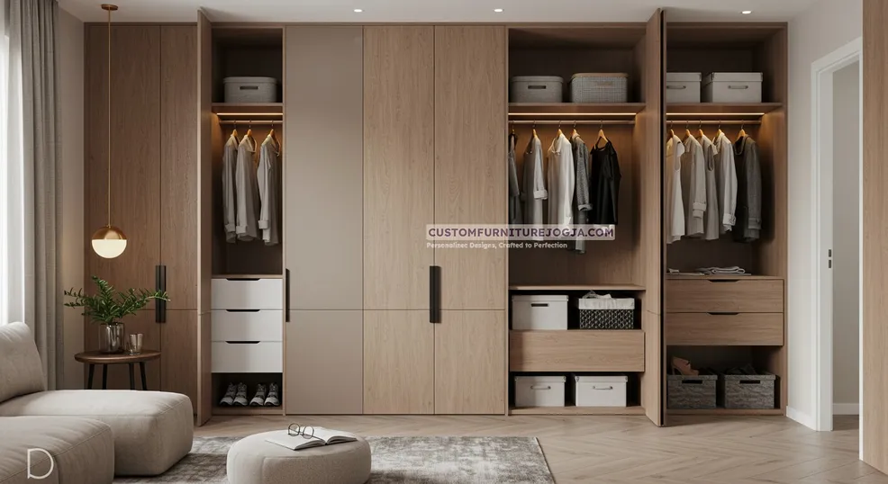 Jasa Pembuatan Lemari Dinding Jogja